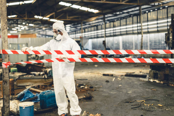 Professional Biohazard technician working in New Gloucester, ME